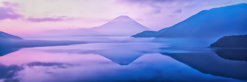 Yuga Kurita Mount Fuji Purple Calmness